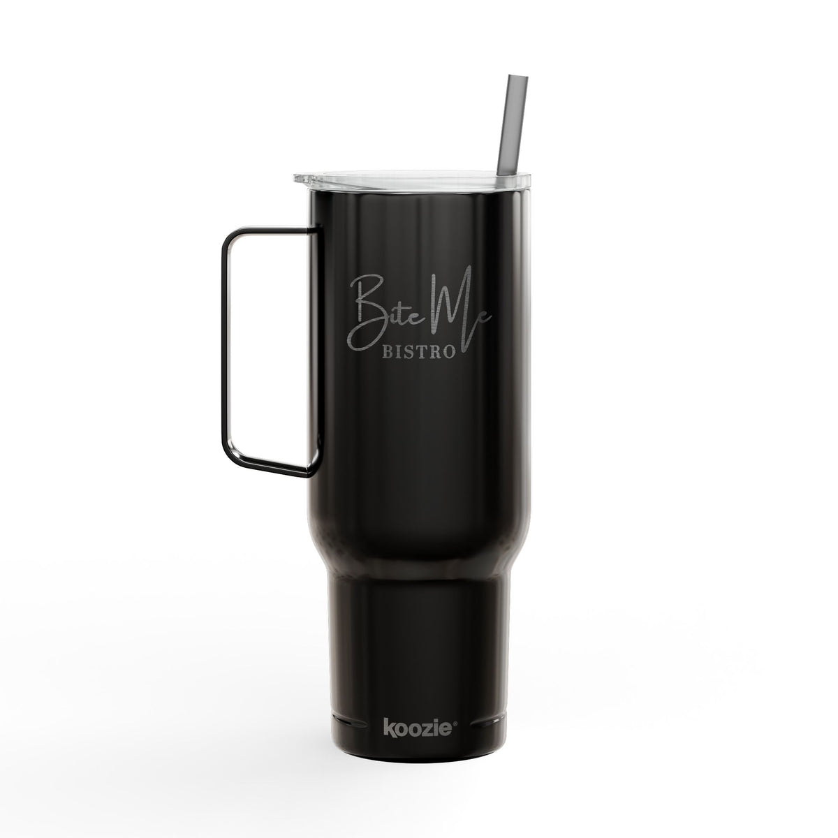 40oz Engraved Insulated Tumbler with Lid & Handle